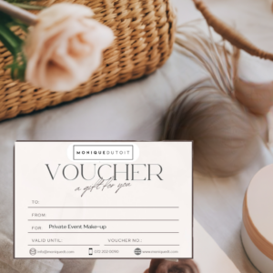 Gift Voucher: Event Make-Up